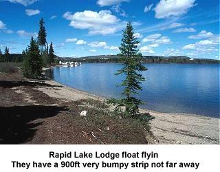 Rapid Lake Lodge float flyin
