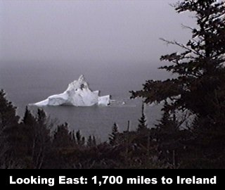 Looking East: 1,700 Miles to Ireland